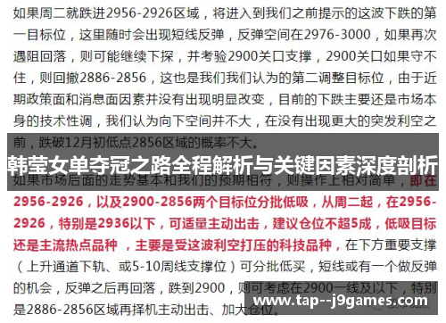 韩莹女单夺冠之路全程解析与关键因素深度剖析 韩莹女单夺冠之路全程解析与关键因素深度剖析